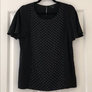 Club Monaco short sleeve blouse